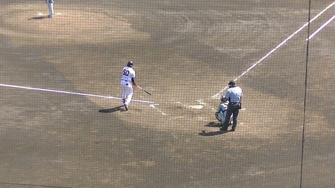 【アーティストな打球】オコエ瑠偉 阿部監督見てる前でレフトスタンドへホームラン！（読売ジャイアンツ2軍 対 セガサミー2024年6月19日）