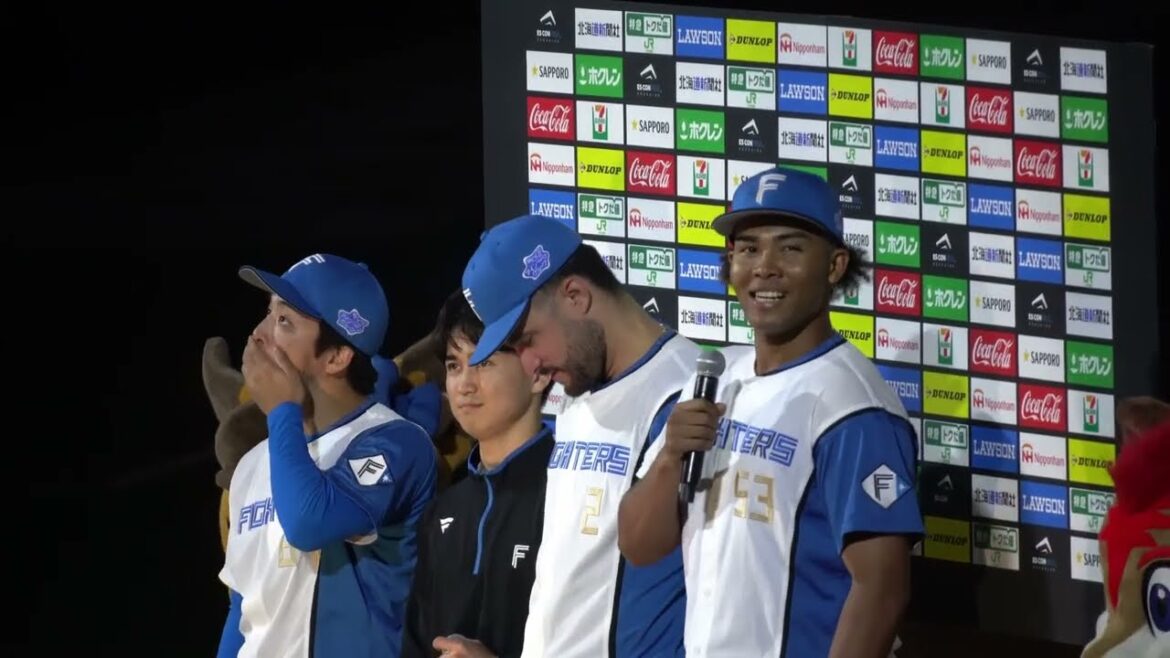 【打撃も営業もいけてしまう水谷瞬】20240613 山本×マルティネスx水谷 ヒーローインタビュー エスコンフィールド北海道