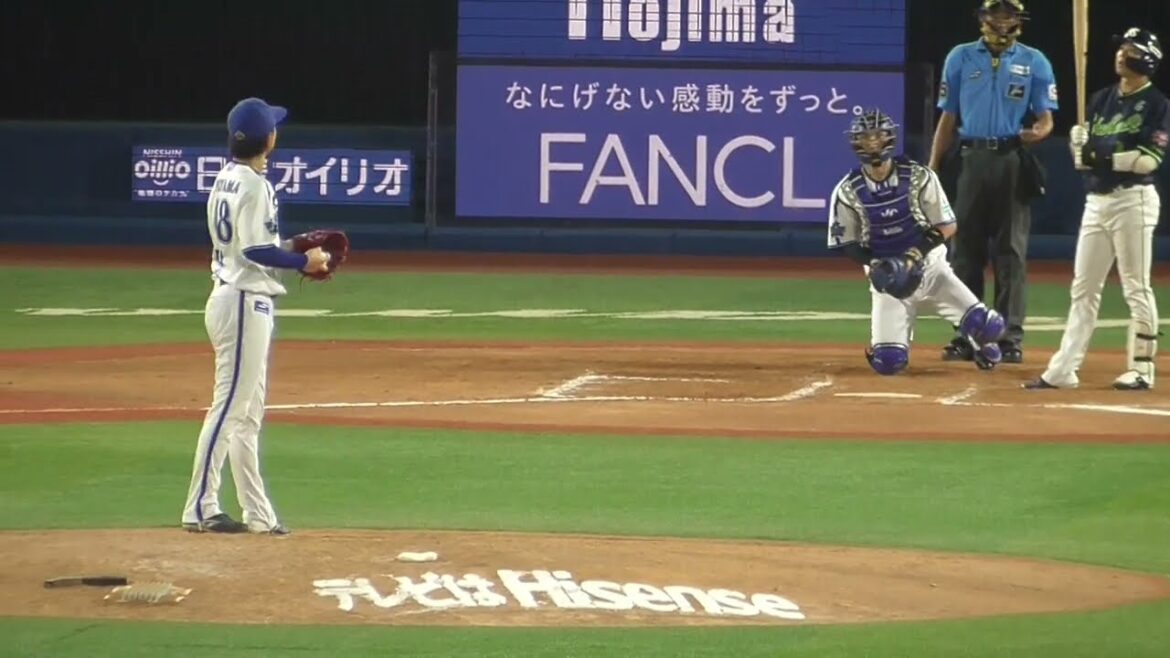 2024年7月3日 東京ヤクルト戦 7回表・京山 将弥 投手の投球