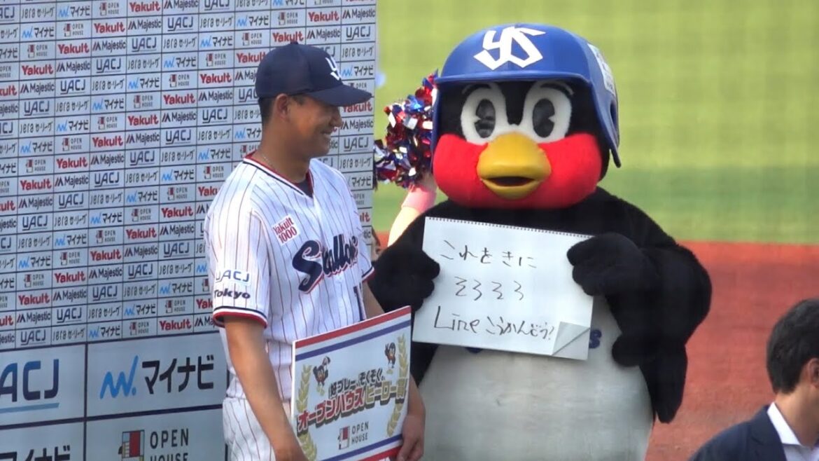 奥川恭伸のヒーローインタビュー！823日ぶりの神宮球場で勝利を掴んだ！2024/06/29東京ヤクルトスワローズ