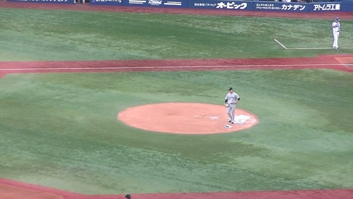 オースティン サードゴロ 岡本和真の送球と大城卓三のファースト守備【横浜DeNAベイスターズ 対 読売ジャイアンツ2024年6月27日】