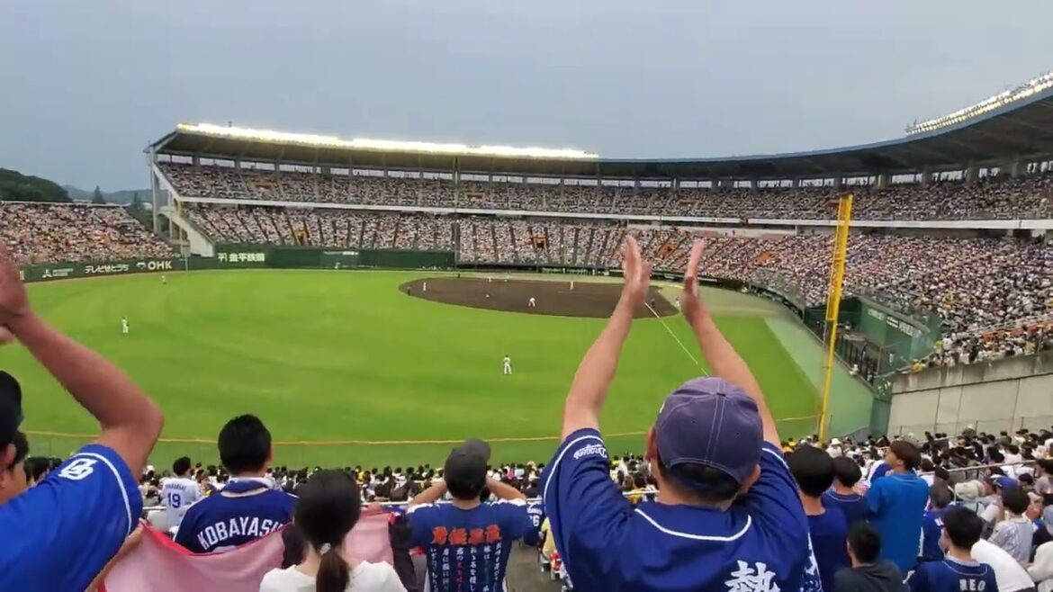 20240625　今季1軍公式戦の初打席で流れる名曲♪【龍空 応援歌】中日ドラゴンズ　3回表　土田龍空@岡山･倉敷ﾏｽｶｯﾄｽﾀｼﾞｱﾑ 外野ﾚﾌﾄ