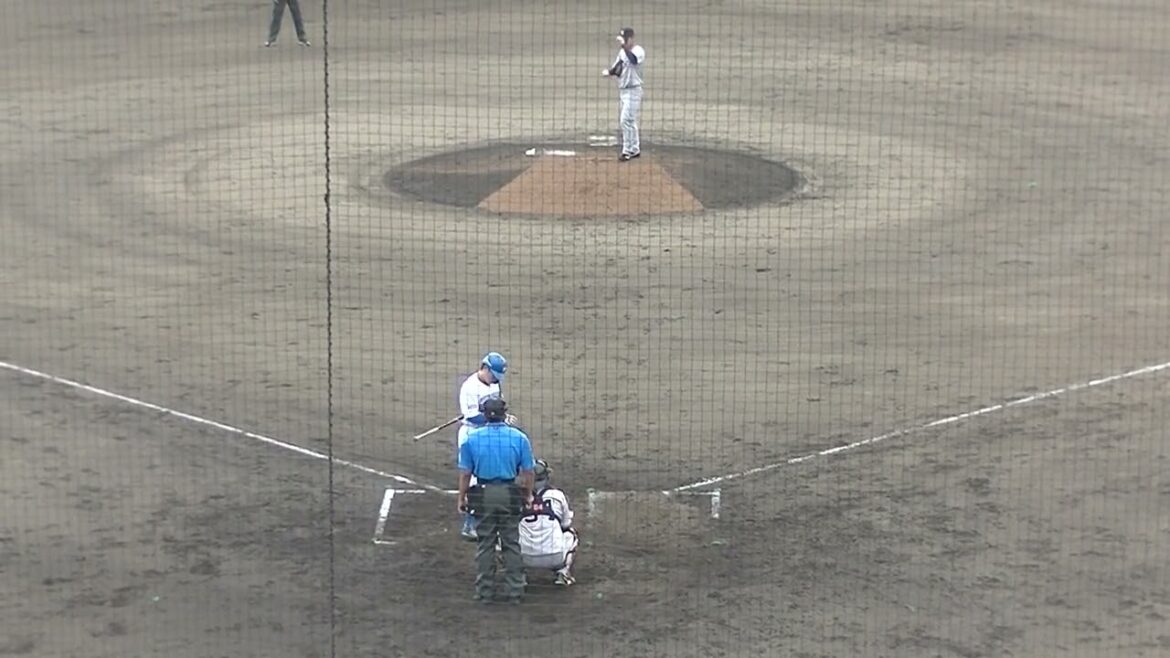 日ハム梅林優貴にデッドボール与える巨人 鈴木康平（2024年6月25日 北海道日本ハムファイターズ対 読売ジャイアンツ）