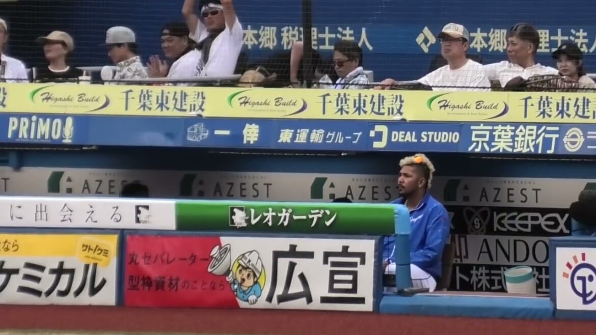 -2024.06.15-【NPB】９回表 メヒア 10失点大敗のグランドをベンチから動かず見つめる… 中日ドラゴンズ（vs千葉ロッテ）