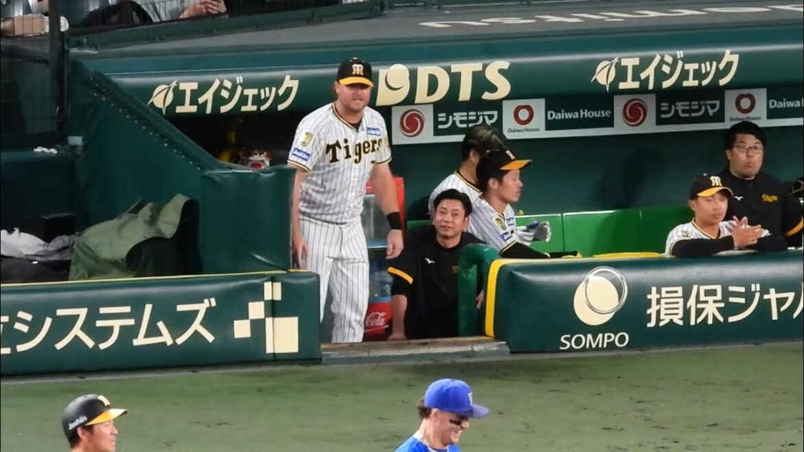 【オースティン爆笑】ベンチでのんびりしたらファウルボールが直撃しそうになり慌てて逃げるノイジー 2024.6.21