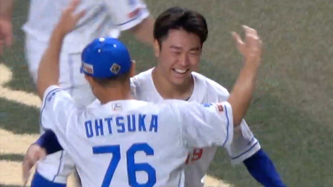 【ノーカット9回表フル】髙橋宏斗マダックスの瞬間　秋山翔吾　三振→矢野雅哉　三振→小園海斗セカンドゴロ→マダックス達成→大塚コーチと抱き合う　中日ドラゴンズVS広島東洋カープ　2024/07/05