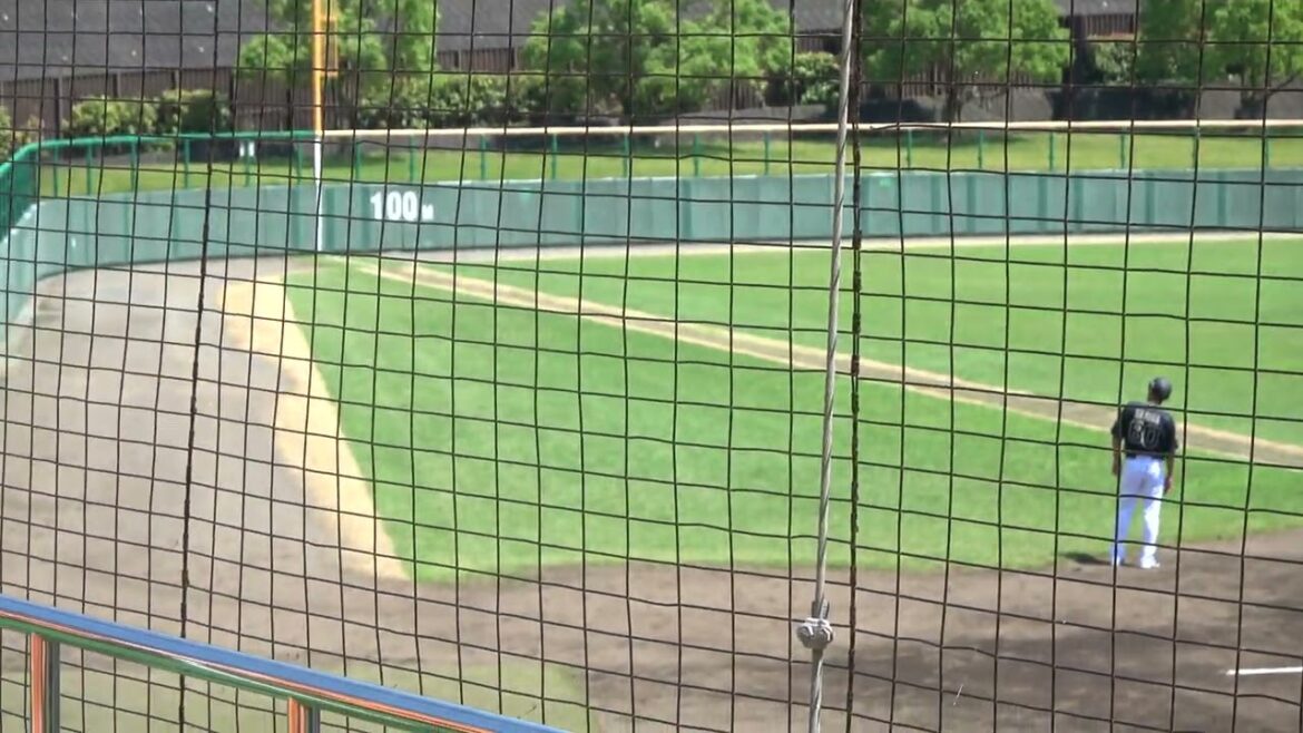 オリックスバファローズ 内藤鵬選手 レフト前ヒット 第2打席 VS くふうハヤテベンチャーズ 奥田域太投手 2024/7/4 ちゅーるスタジアム