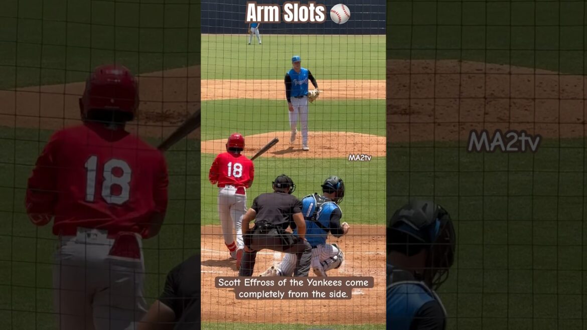 Arm Slots. The difference in arm angles struck me. Scott Effross vs Etorre Giulianelli ⚾️ Life MA2tv