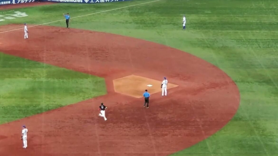 20240607【現地】　甲斐拓也　森唯斗から先制3ランホームラン@横浜ｽﾀｼﾞｱﾑ･ｳｨﾝｸﾞ席(BAY SIDE) ﾊﾏｽﾀ