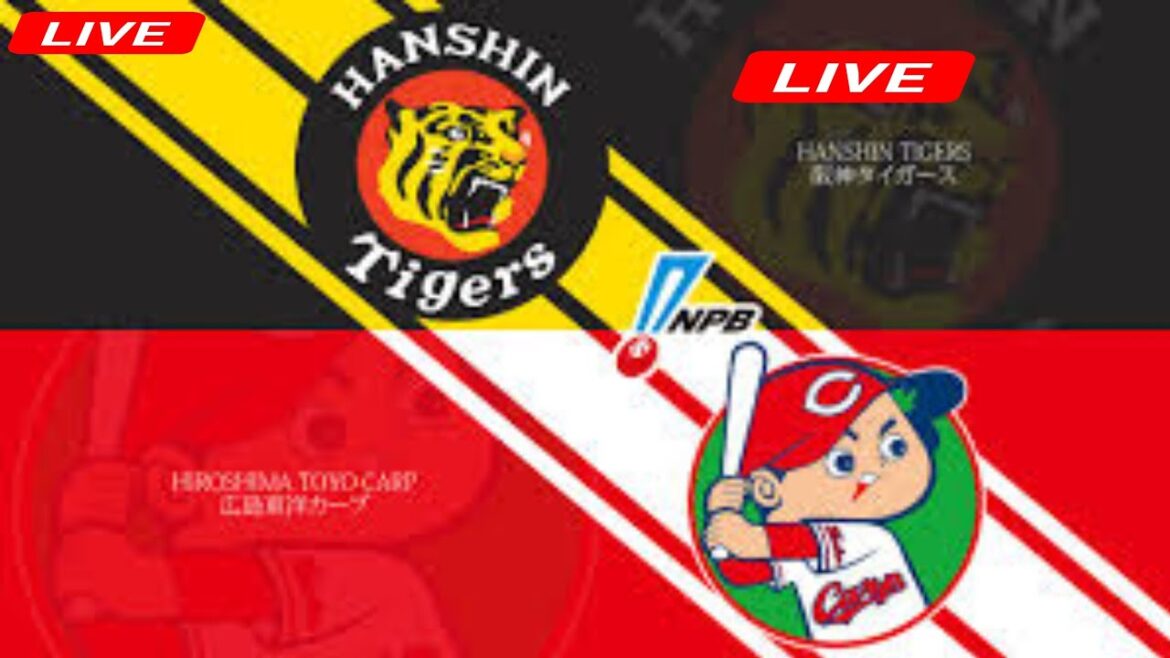 阪神タイガース vs 広島東洋カープ ライブ野球試合 ライブ試合ハイライト 野球スコア