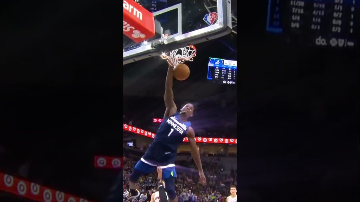 Anthony Edwards Got REVENGE 🤬👿 #shorts