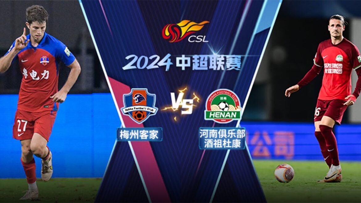 全场回放 梅州客家vs河南队 2024中超联赛第17轮 FULL MATCH Meizhou Hakka vs Henan FC Chinese Super League 2024 RD17