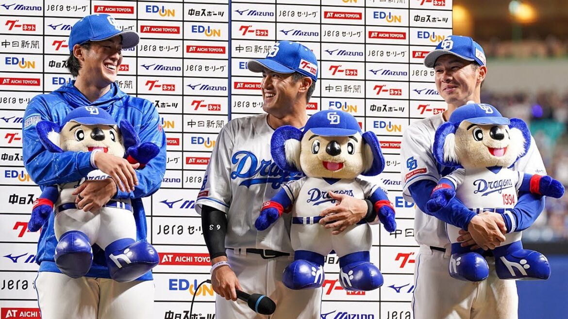 7/6 広島戦 ヒーロー＆監督インタビュー 梅津投手・板山選手・福永選手・立浪監督