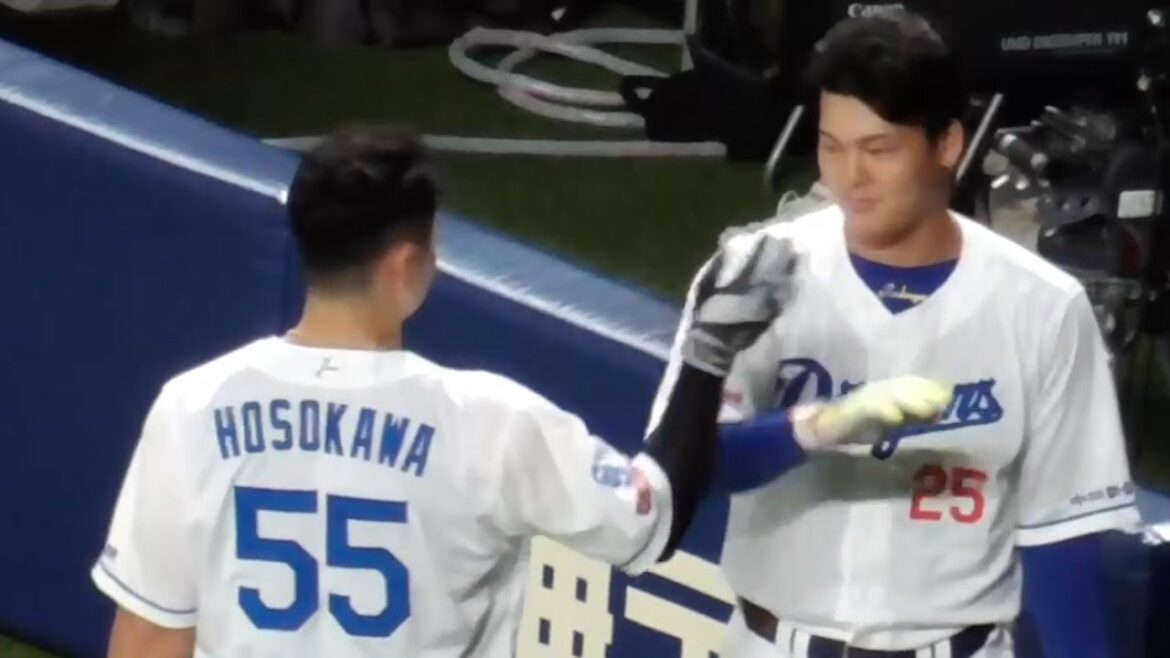 昂弥と成也　石川昂弥と細川成也　中日ドラゴンズVS広島東洋カープ　2024/07/06