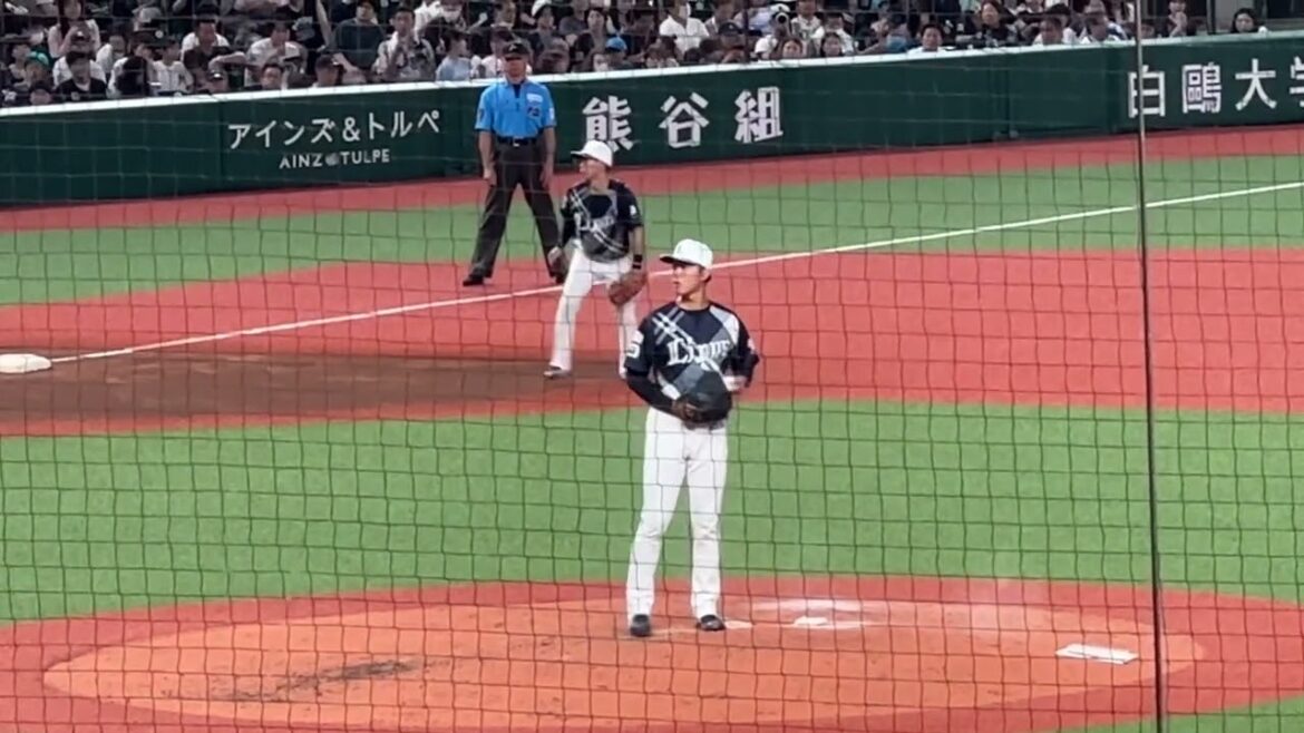 【6回表】菅井信也 ベルーナドーム初登板 0点に抑える【西武vs ロッテ】2024/7/5