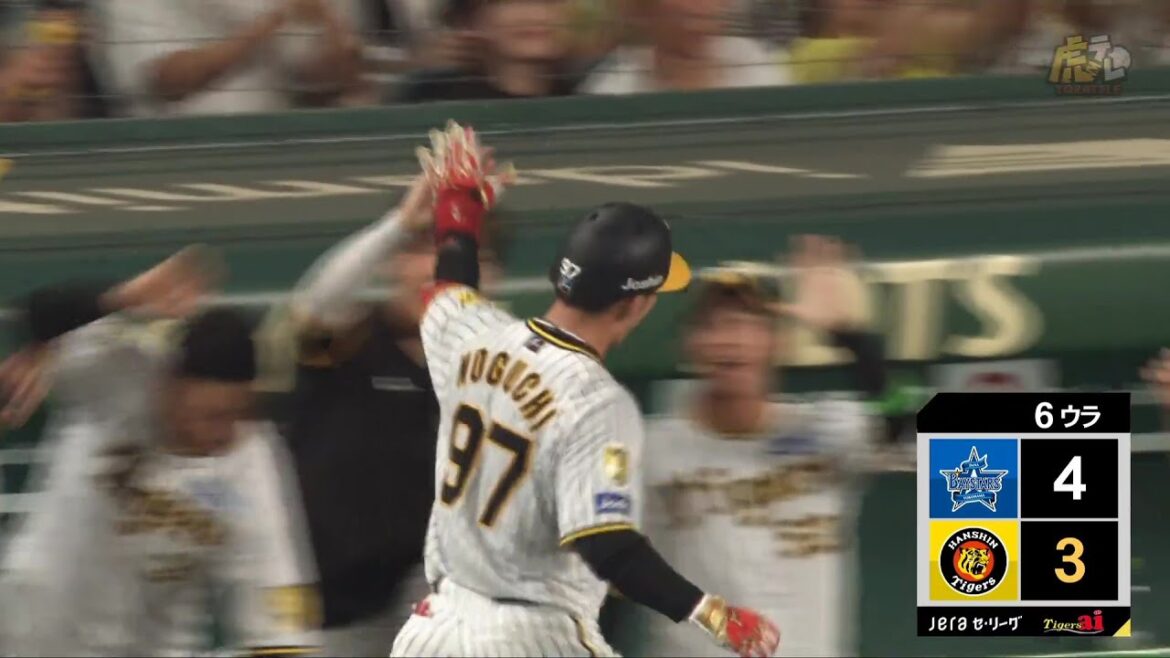 【プロ初打点】飛距離十分！6回裏 #野口恭佑 選手のセンター犠牲フライ！【2024/7/7Ｔ－ＤＢ】