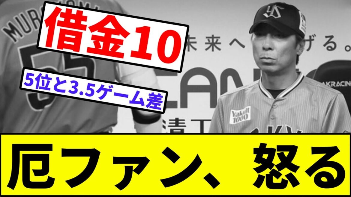 【高津の退散RTA】厄ファン、怒る【なんJ反応】【プロ野球反応集】【2chスレ】【1分動画】【5chスレ】【巨人】【ヤクルトスワローズ】【読売ジャイアンツ】【セリーグ】
