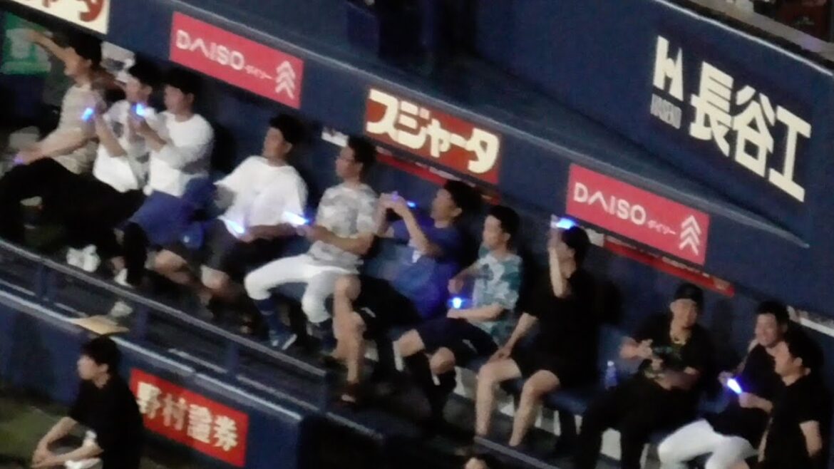 【ノーカット】緑黄色社会ミニコンサート中のドラゴンズベンチ　選手たちの素顔　中日ドラゴンズVS広島東洋カープ　2024/07/07