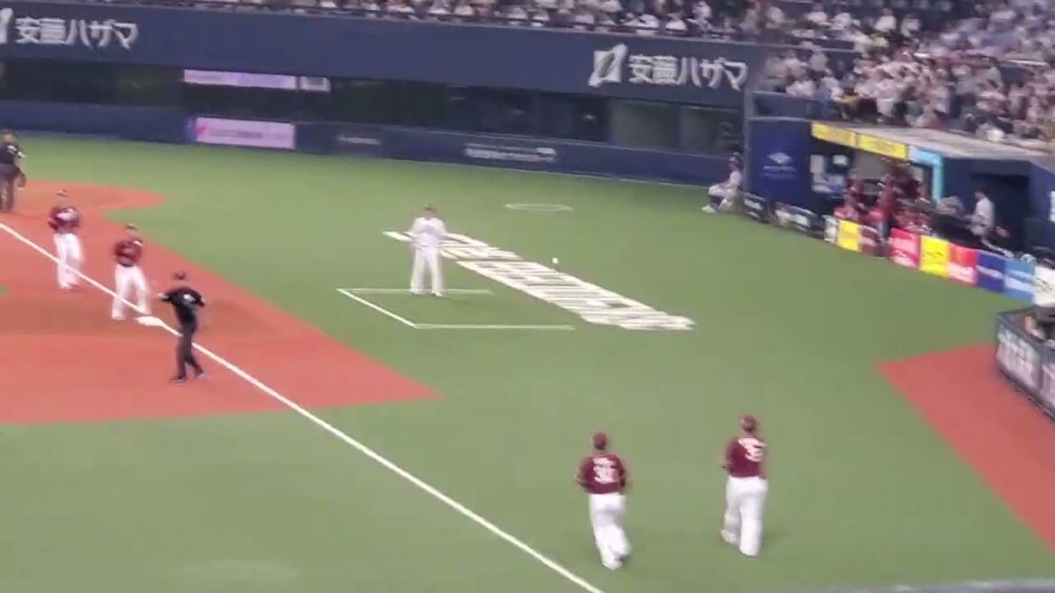 20240522　打者は三森大貴！名前が3文字の選手の関西限定ｺｰﾙ　1回ｳﾗ　福岡ｿﾌﾄﾊﾞﾝｸﾎｰｸｽ@京ｾﾗﾄﾞｰﾑ大阪･ﾚﾌﾄ外野下段 白のｷｾｷ2024in大阪