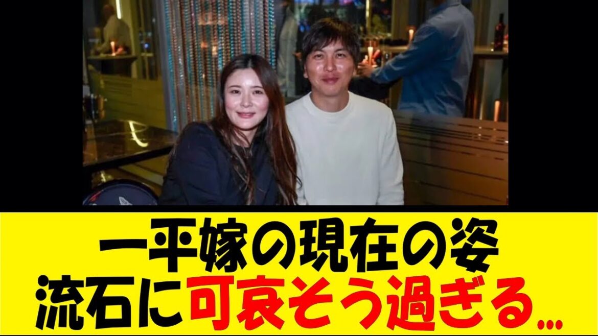 一平嫁の現在の姿、流石に可哀そう...【反応集】【野球反応集】【なんJ なんG野球反応】【2ch 5ch】