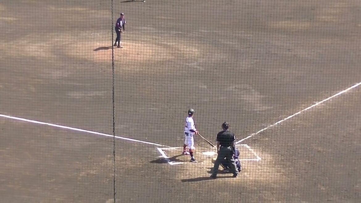 巨人 宇都宮葵星 鈴木大和を抑える千葉SS元ソフトバンク 岡本直也（読売ジャイアンツ対 千葉スカイセイラーズ2024年5月17日）