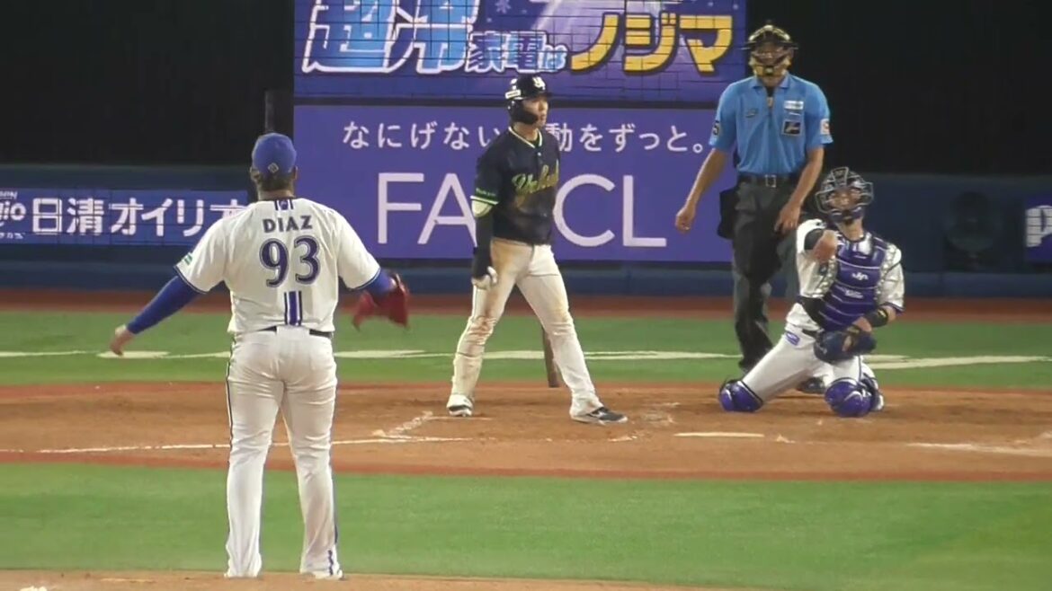 2024年7月3日 東京ヤクルト戦 5回表・ディアス 投手の投球