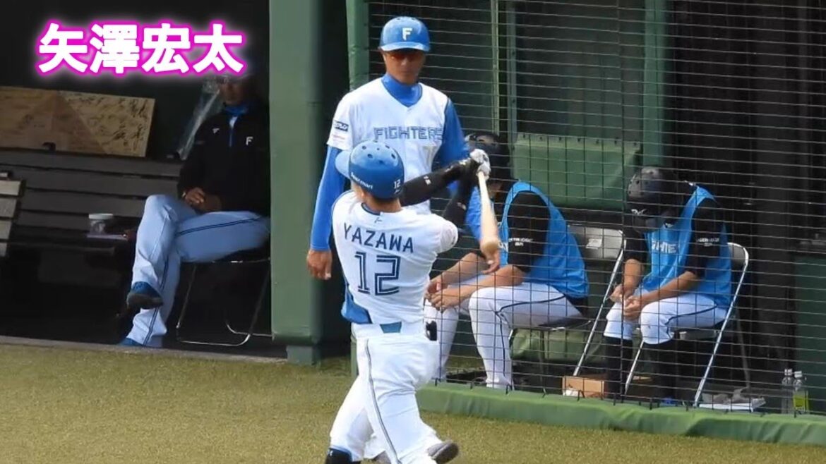 釧路ウインドヒル　矢澤（打者）　細川凌平　ベンチの様子