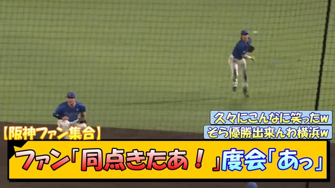 【阪神ファン集合】ファン「同点きたあ！」度会「あっ」【なんJ/2ch/5ch/ネット 反応 まとめ/阪神タイガース/岡田監督/原口文仁】