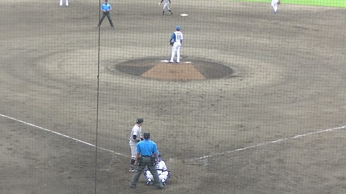 山瀬慎之助を三振にとる齊藤伸治（2024年6月25日 北海道日本ハムファイターズ対 読売ジャイアンツ）