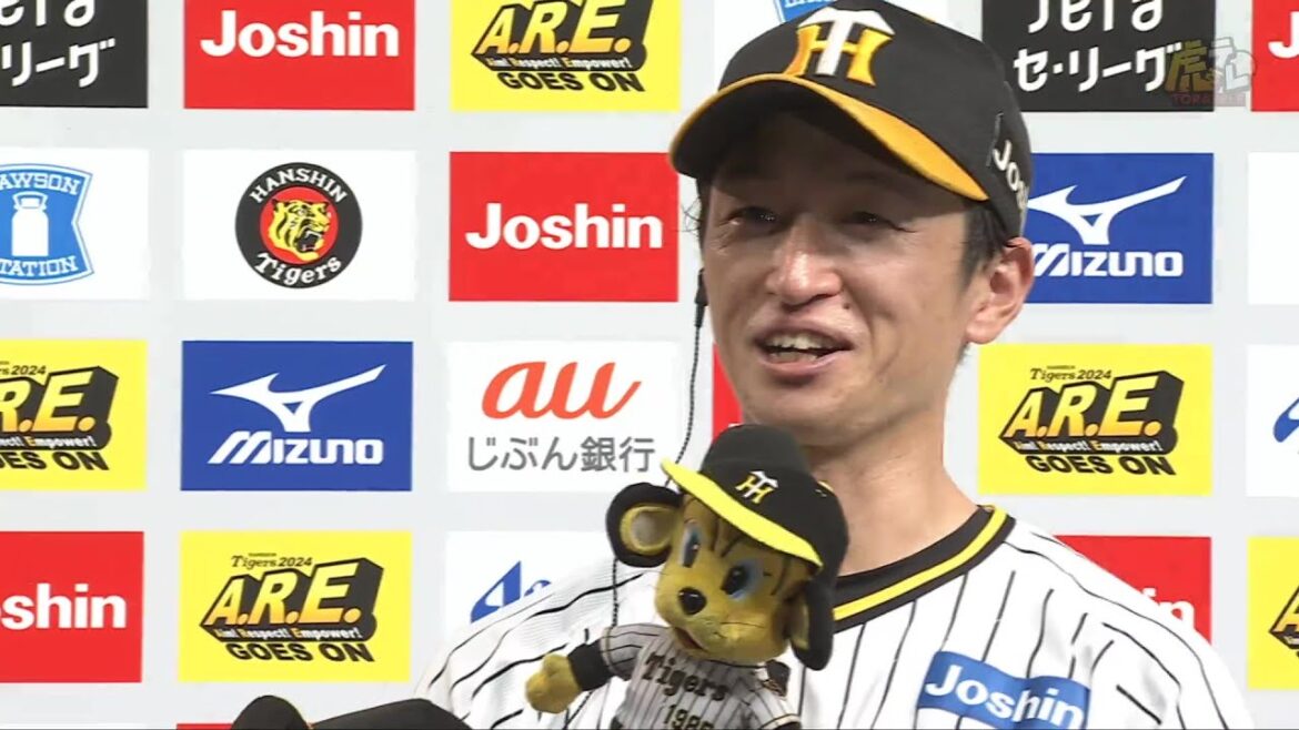 【#近本光司 選手のヒーローインタビュー、#岡田彰布 監督インタビュー】 7月9日(火) 阪神vsヤクルト（甲子園）