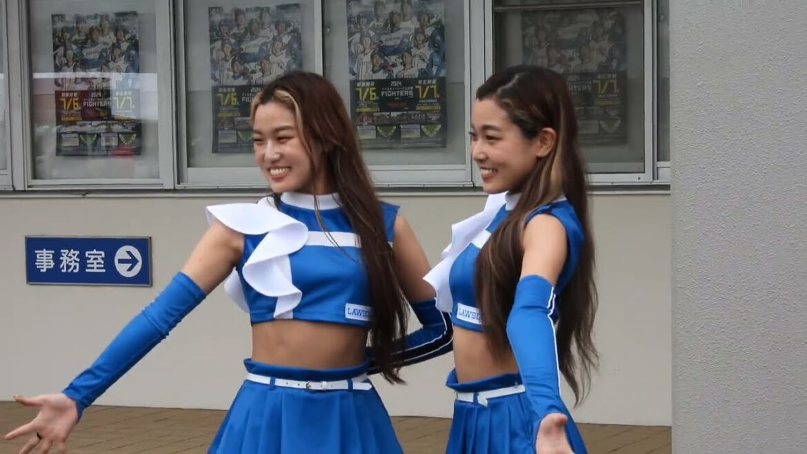 釧路ウインドヒル　桜子＆桃子　双子のファイターズガール