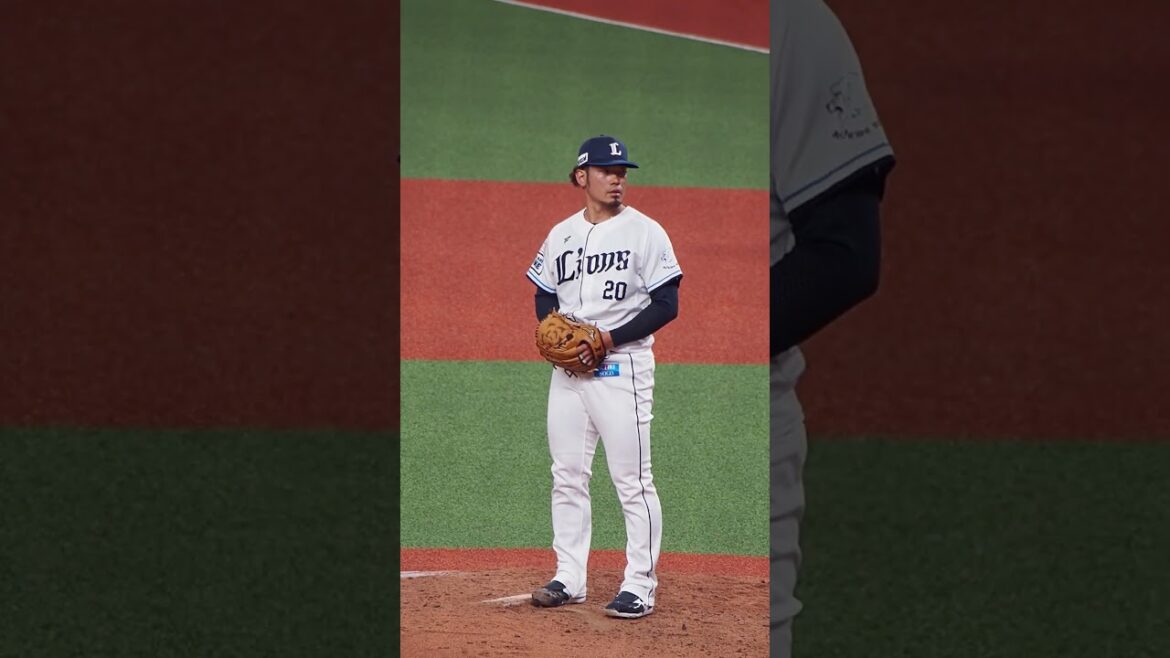 2024.06.22 埼玉西武-千葉ロッテ(ベルーナドーム) 田村伊知郎 投球シーン #seibulions #プロ野球