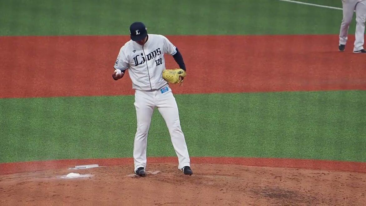 2024.06.22 埼玉西武-千葉ロッテ(ベルーナドーム) 井上広輝 投球シーン