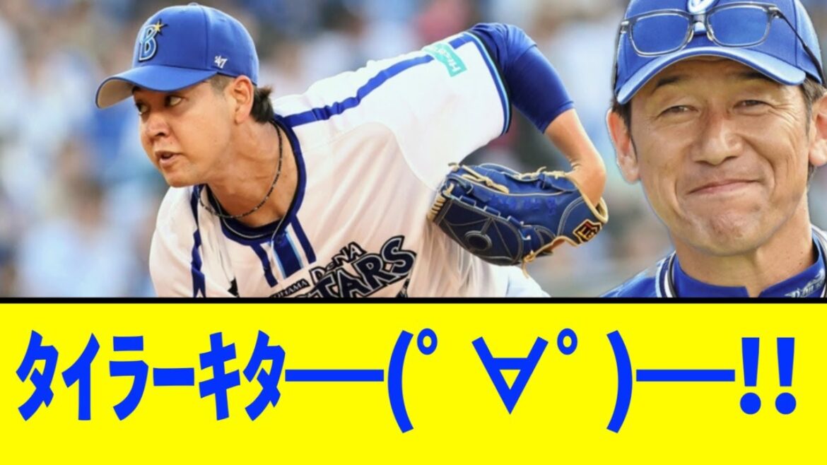 【DeNA対ヤクルト】DeNA平良がプロ初完封で2勝目！