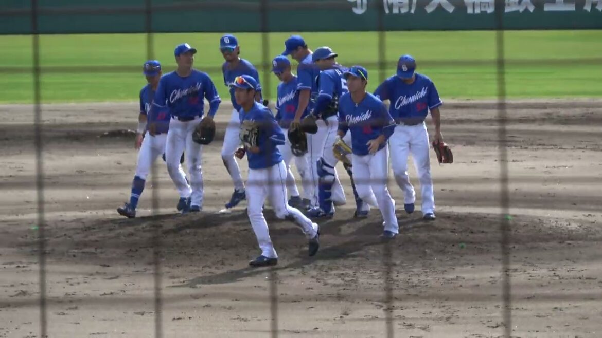 【ファーム どらほー】中日ドラゴンズ 石橋康太捕手が くふうハヤテベンチャーズ 瀬井裕紀選手の二盗を阻止してゲームセット 岩嵜翔投手 打席 増田将馬選手 2024/6/29 浜松球場