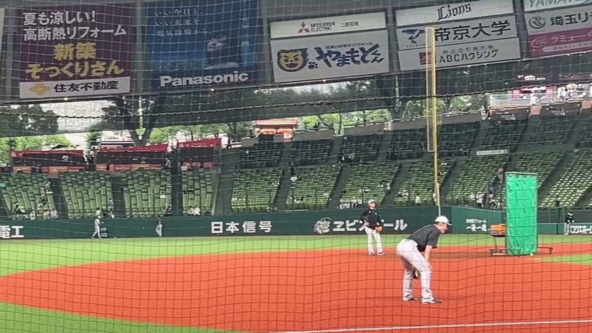 【試合前の日本ハム練習】ベルーナドーム 西武vs日本ハム 2024/07/09 【試合前の日本ハム練習】ベルーナドーム 西武vs日本ハム 2024/07/09
