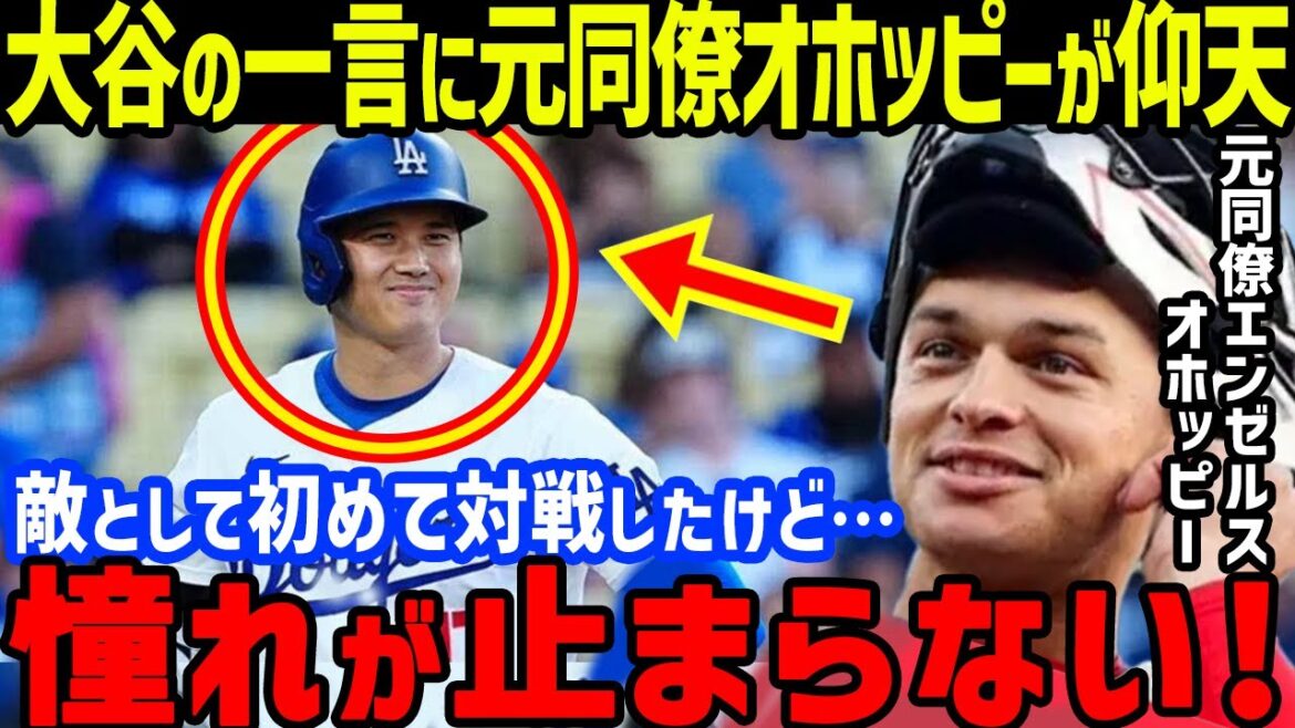 大谷翔平の「敵として対戦してみて…」一言に元同僚エンゼルスのローガン・オホッピーが仰天！サンドバル降板後の状況やホワイトソックス戦でマーカス・テームズ打撃コーチと再会も【海外の反応/MLB】