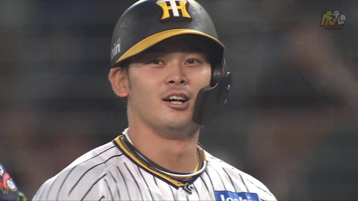 【プロ初タイムリー】4回裏、#野口恭佑 選手がセンター前に運びタイガース同点！プロ初スタメンに見事応える！【2024/7/10Ｔ－Ｓ】