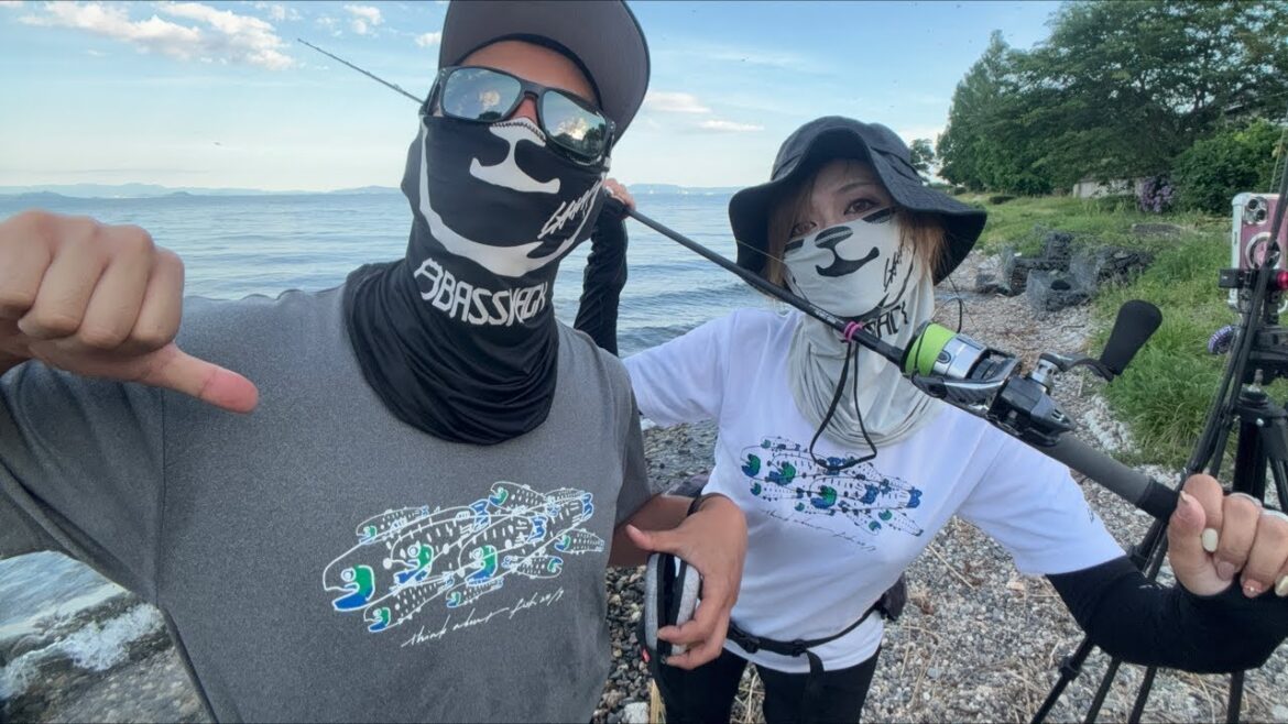 琵琶湖北湖西岸のバス釣り