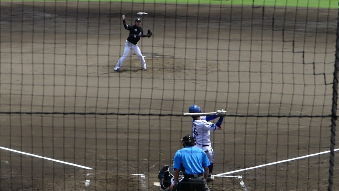 2024年7月7日 イースタンリーグ 千葉ロッテ戦 上甲 凌大 選手の第1打席