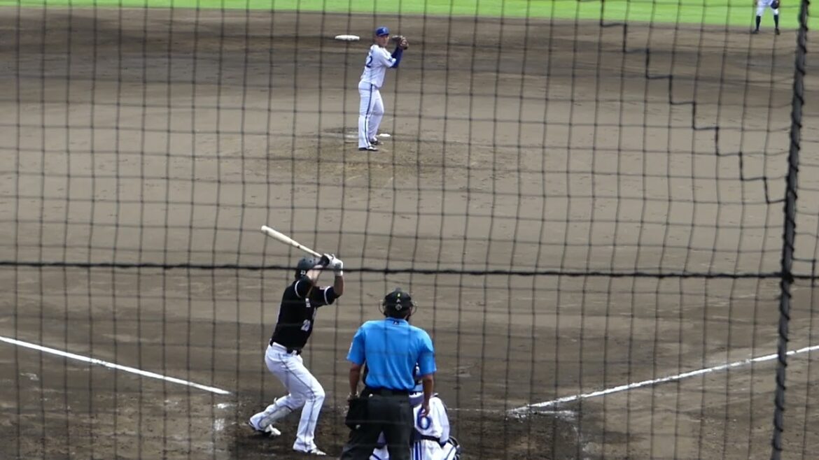 2024年7月7日 イースタンリーグ 千葉ロッテ戦 4回表・石川 慎吾 選手の第3打席