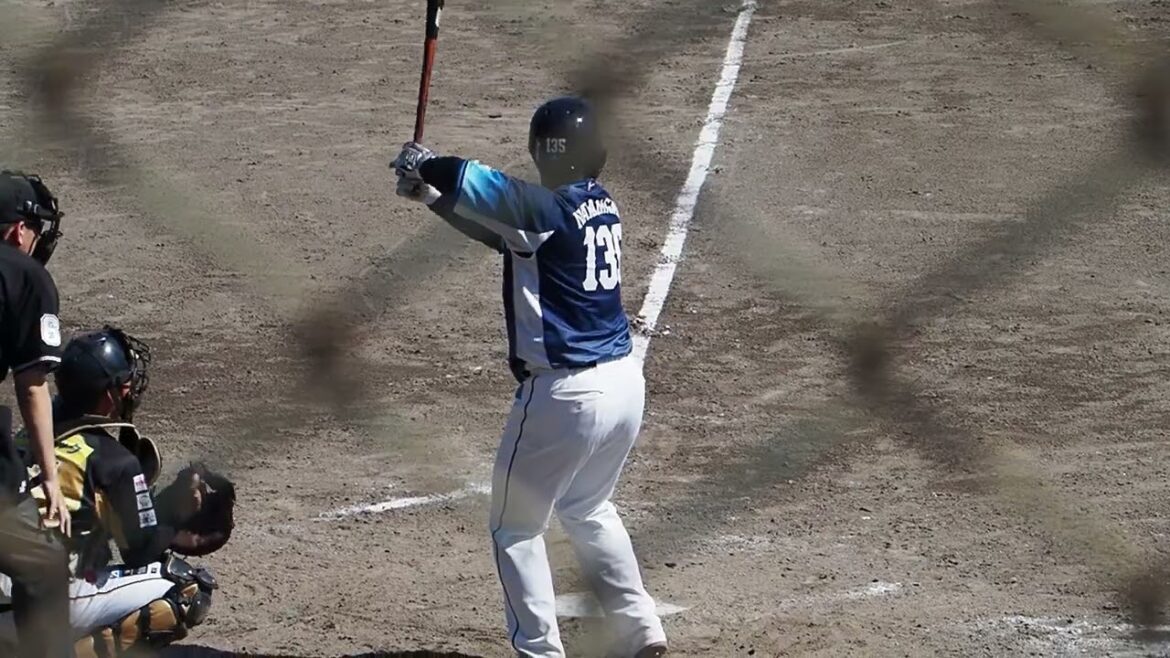 2024.05.18 BC栃木-埼玉西武(小山運動公園野球場) 仲三河優太 打席シーン