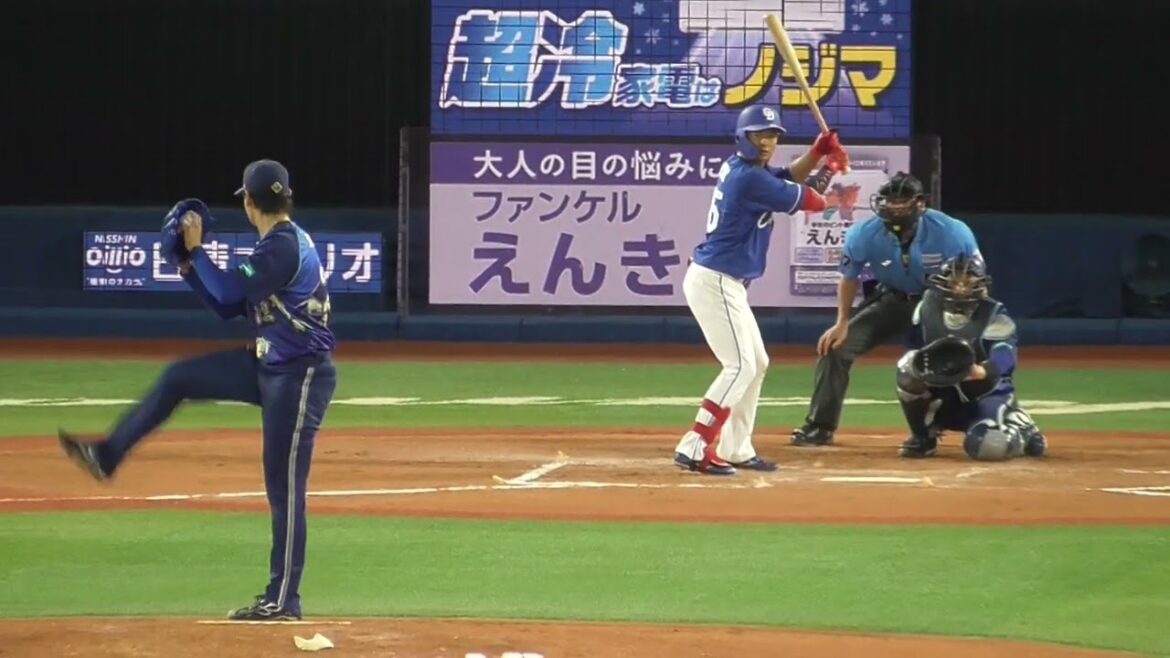 2024年7月9日・中日戦 6回表 坂本 裕哉 投手の投球