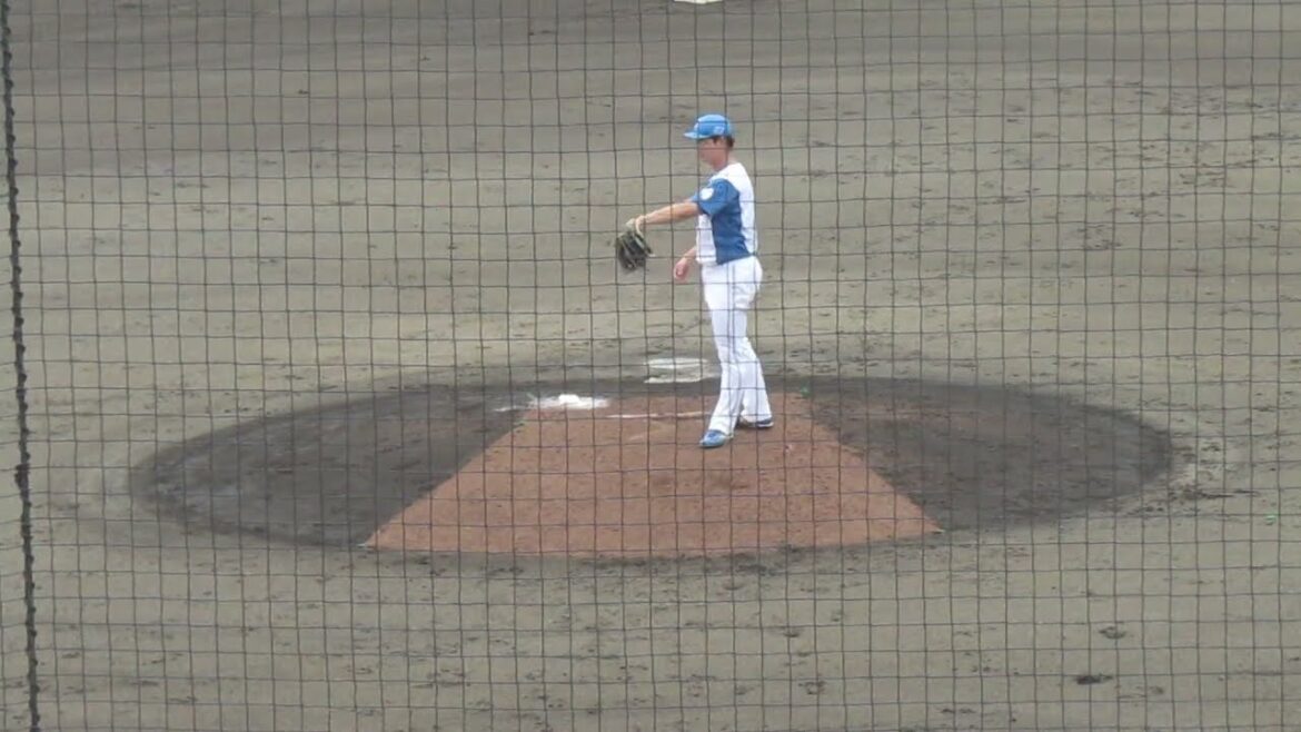 ファイターズ黒木優太ピッチングフォーム＜日本ハムファイターズ対 読売ジャイアンツ2024年6月25日＞