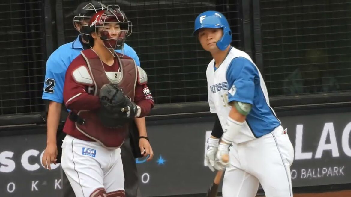 郡司裕也が猛ダッシュで貴重な１点をもぎ取る瞬間🔥爆盛り上がりエスコン　エスコンフィールド北海道日本ハムファイターズ対楽天イーグルス