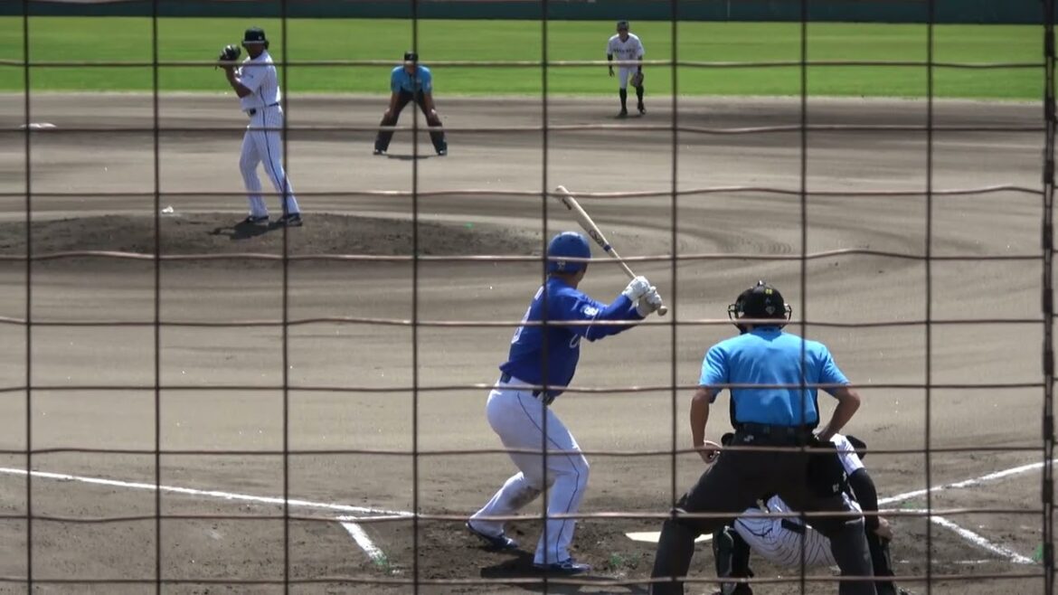 中日ドラゴンズ 石橋康太選手 第3打席 四球 フォアボール VS くふうハヤテベンチャーズ モラ投手 2024/6/29 浜松球場