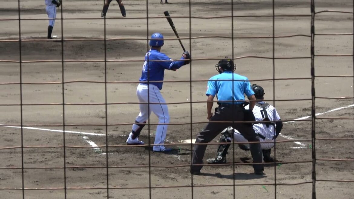 中日ドラゴンズ 鵜飼航丞選手 レフト前ヒット 第1打席 VS くふうハヤテベンチャーズ 池谷蒼大投手 2024/6/29 浜松球場