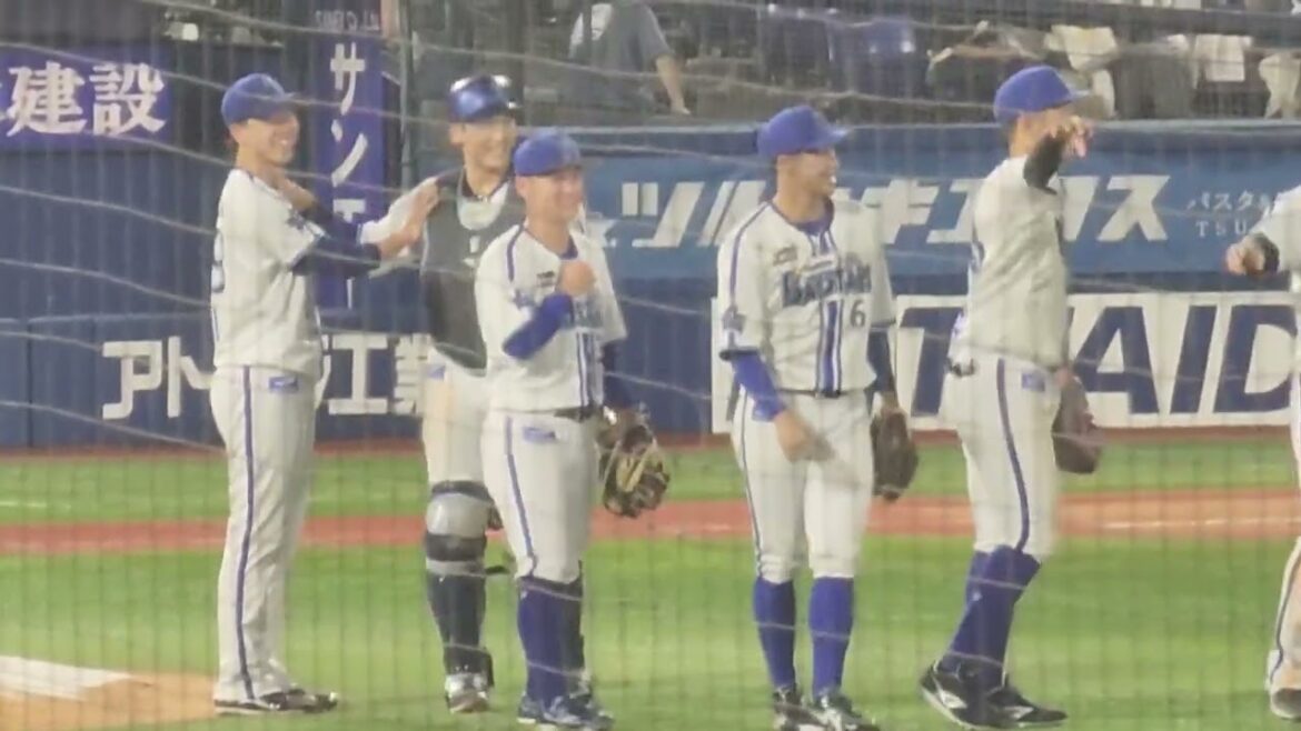 平良拳太郎113球完封！ベイスターズ勝利の瞬間！