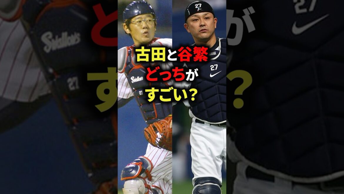 古田と谷繁どっちがすごい？ #野球