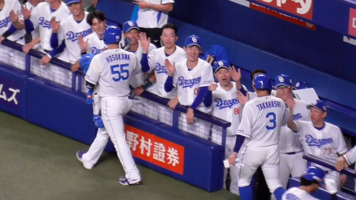 【ノーカット2回裏攻撃フル】福永裕基2塁打→高橋周平タイムリー2塁打→2ランホームラン　中日ドラゴンズVS阪神タイガース　2024/07/12